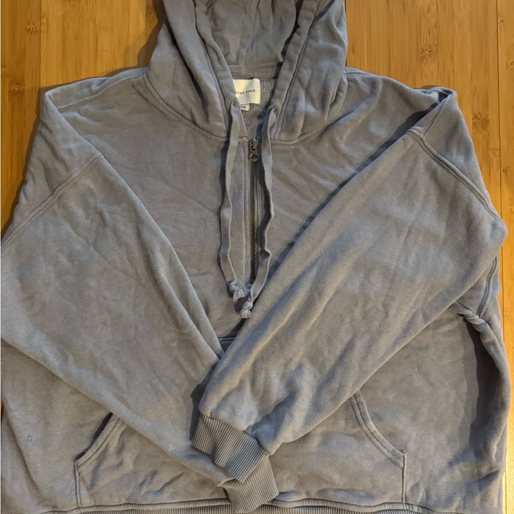 Women’s Blue Hoodie Sweater